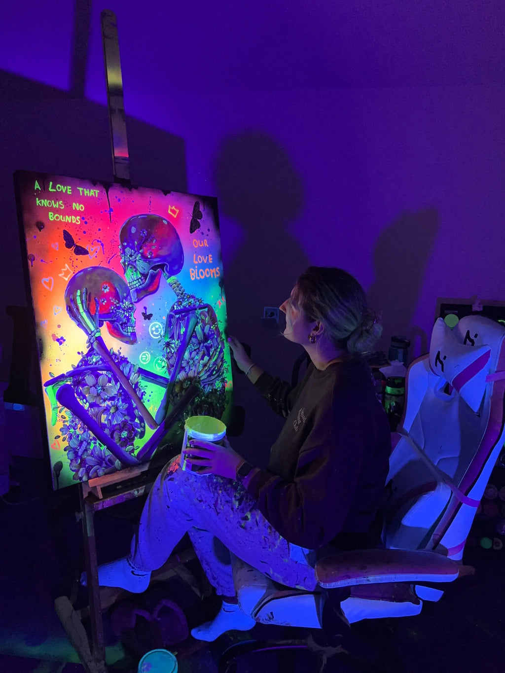 A Love That Knows No Bounds - Original - SOLD by artist Becky Smith - Wyecliffe Galleries