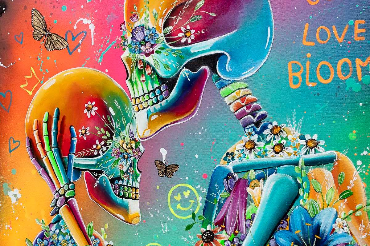 A Love That Knows No Bounds - Original - SOLD by artist Becky Smith - Wyecliffe Galleries