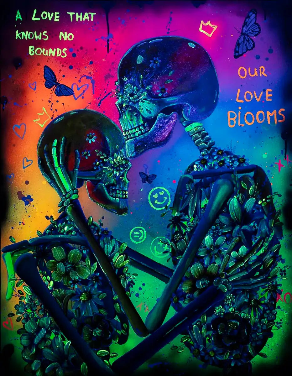 A Love That Knows No Bounds - Original - SOLD by artist Becky Smith - Wyecliffe Galleries