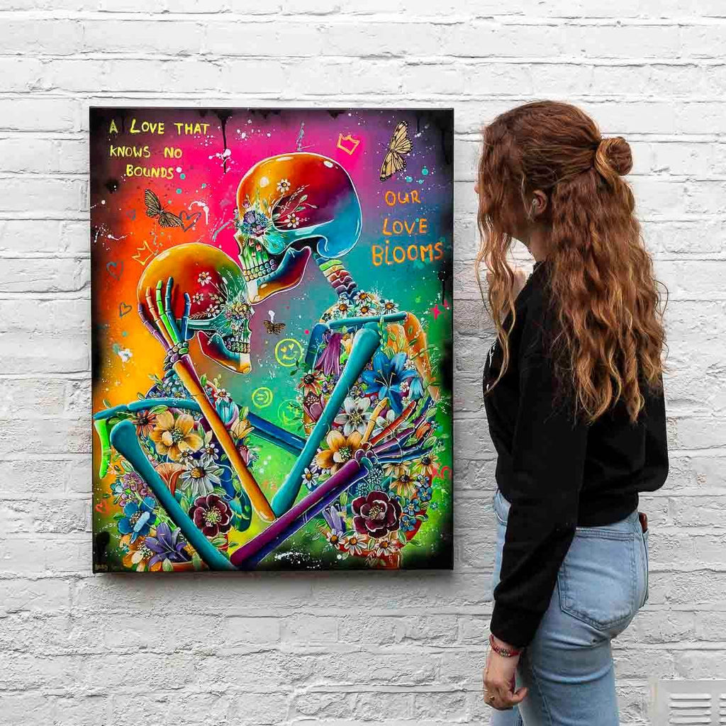 A Love That Knows No Bounds - Original - SOLD by artist Becky Smith - Wyecliffe Galleries