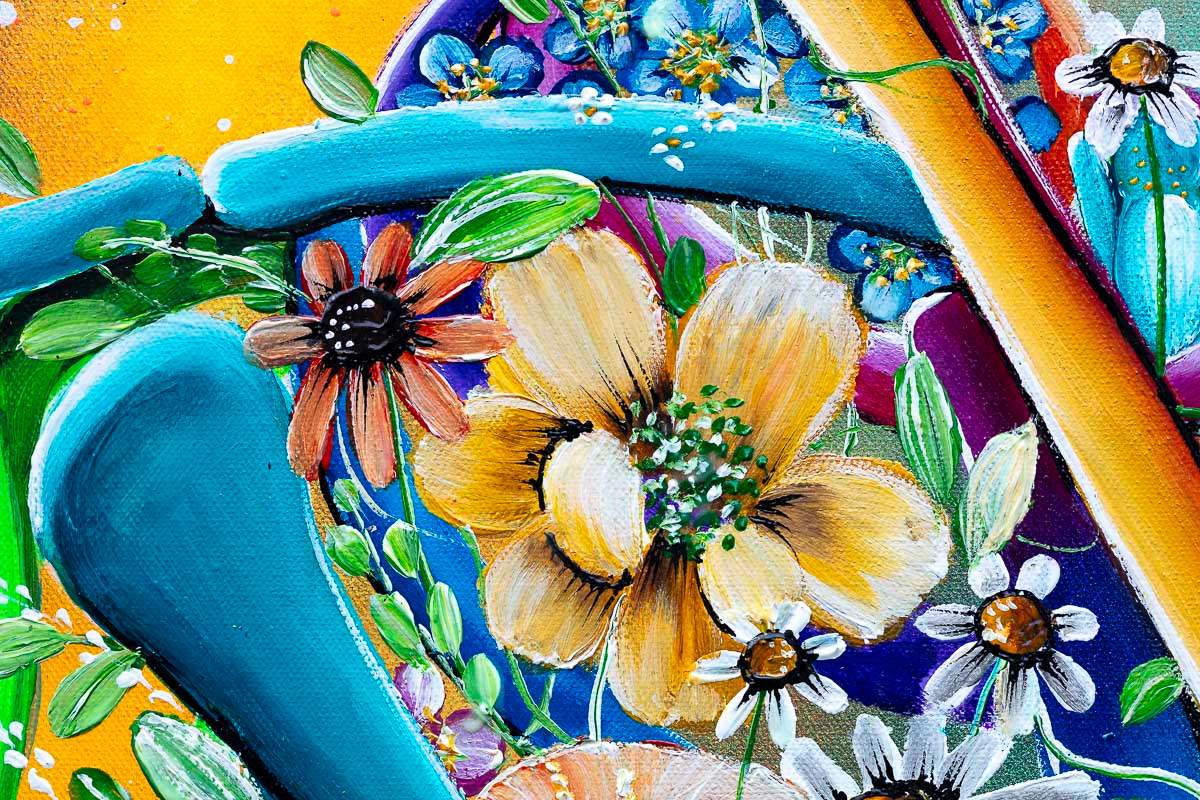 A Love That Knows No Bounds - Original - SOLD by artist Becky Smith - Wyecliffe Galleries