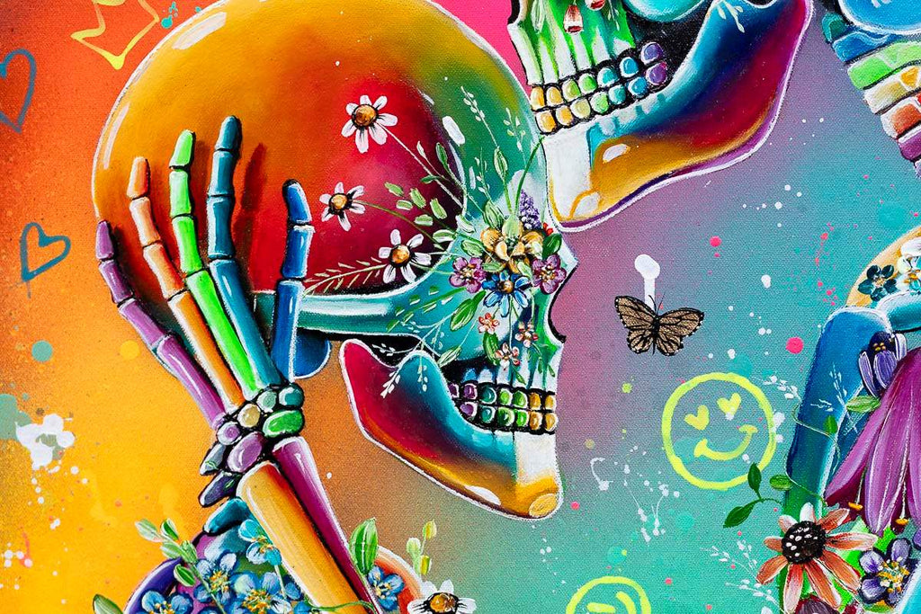 A Love That Knows No Bounds - Original - SOLD by artist Becky Smith - Wyecliffe Galleries