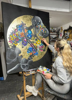 A Love That Lasts Forever - Original - SOLD by artist Becky Smith - Wyecliffe Galleries