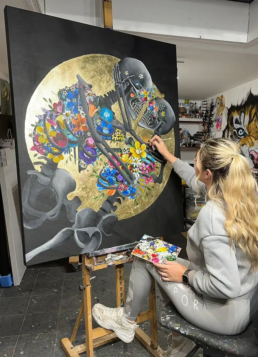 A Love That Lasts Forever - Original - SOLD by artist Becky Smith - Wyecliffe Galleries