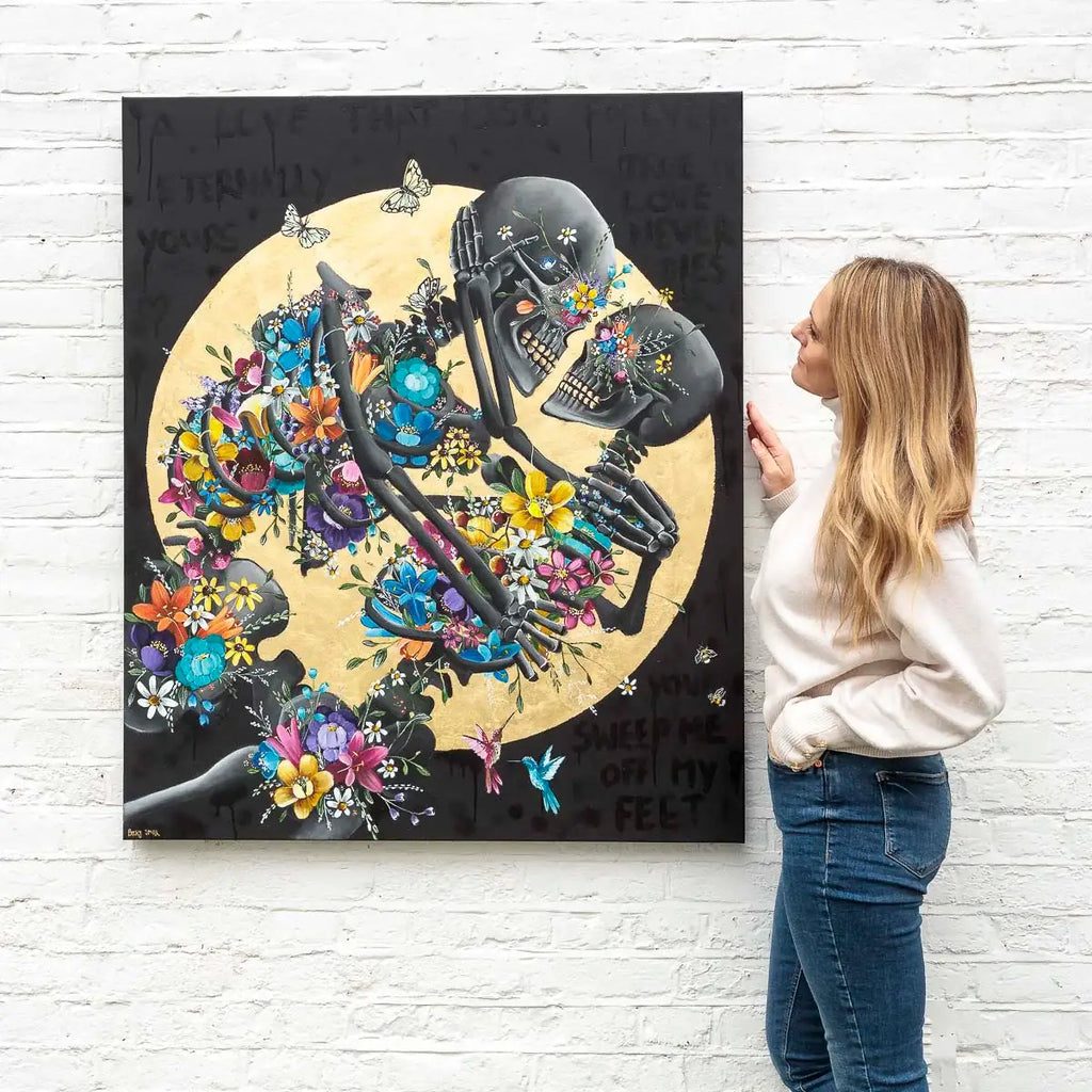 A Love That Lasts Forever - Original - SOLD by artist Becky Smith - Wyecliffe Galleries