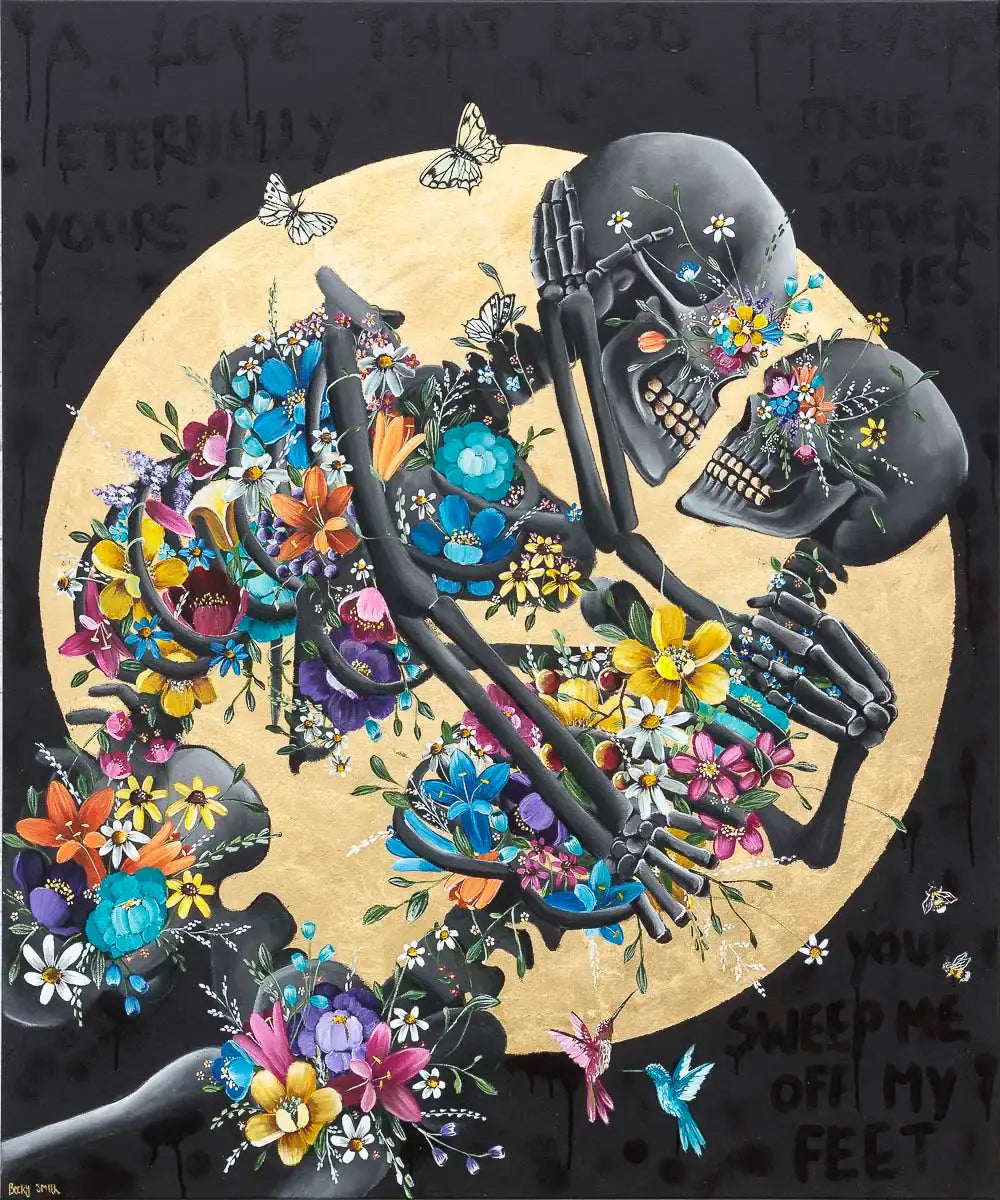 A Love That Lasts Forever - Original - SOLD by artist Becky Smith - Wyecliffe Galleries