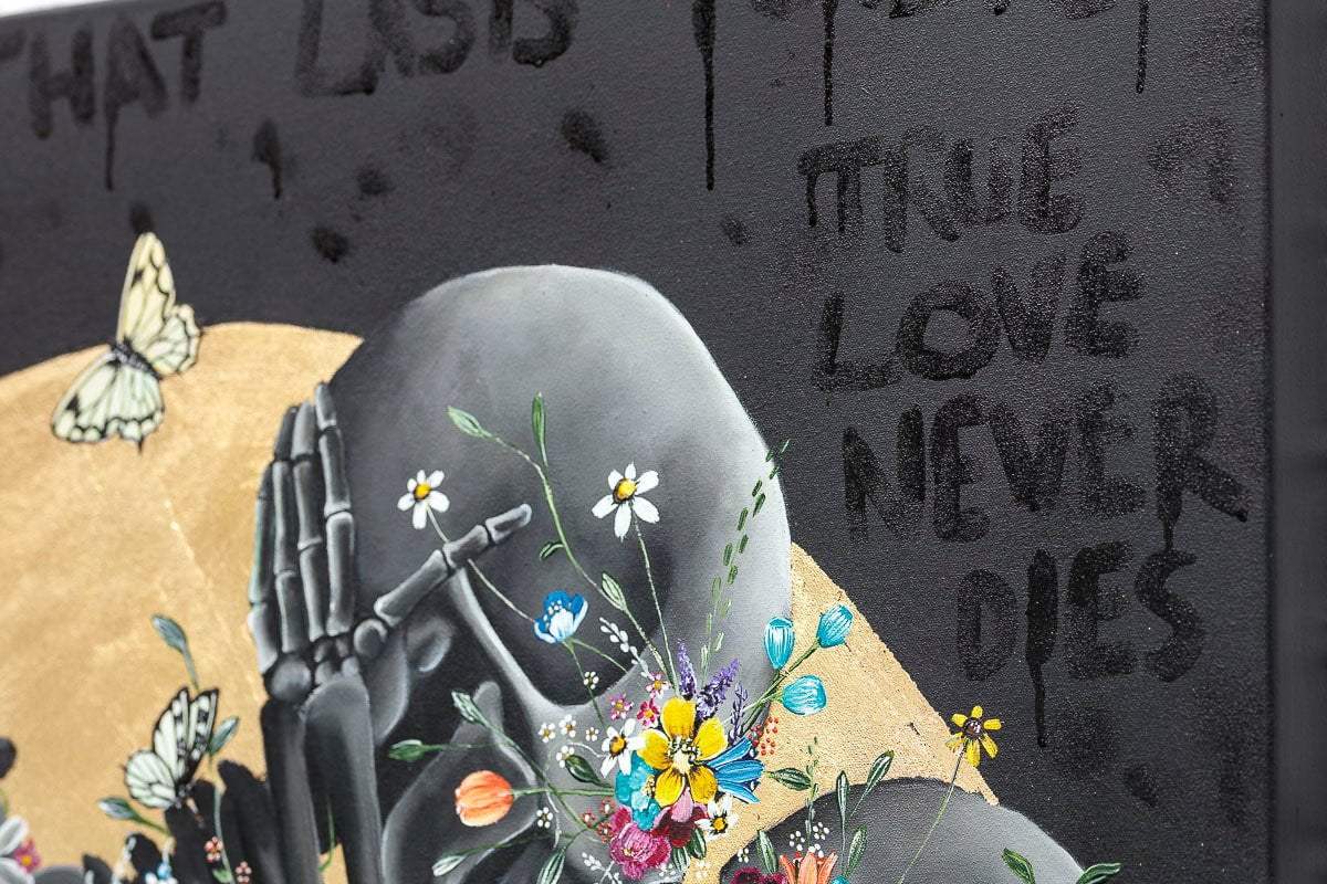 A Love That Lasts Forever - Original - SOLD by artist Becky Smith - Wyecliffe Galleries