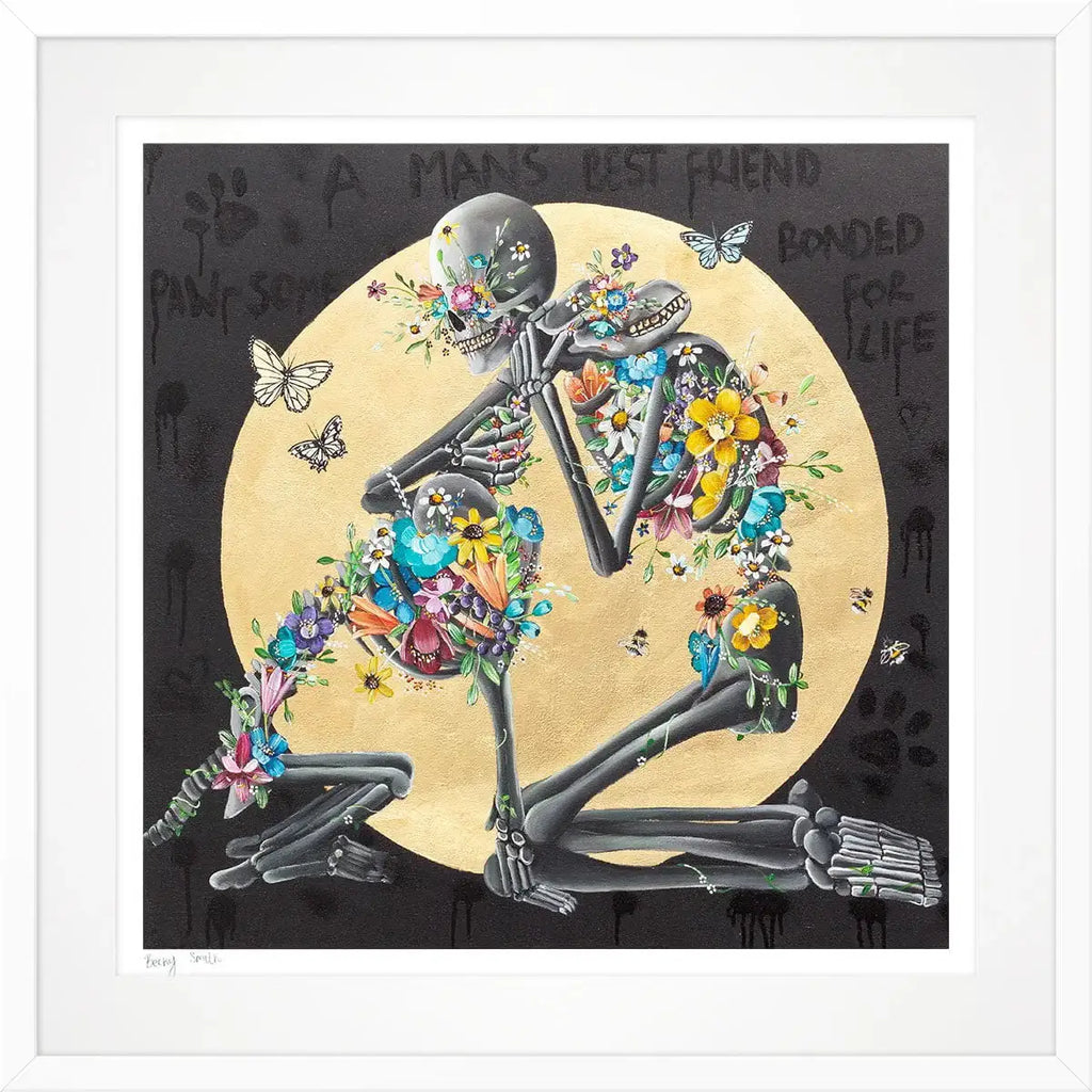 A Man's Best Friend - Artist Proof - SOLD by artist Becky Smith - Wyecliffe Galleries