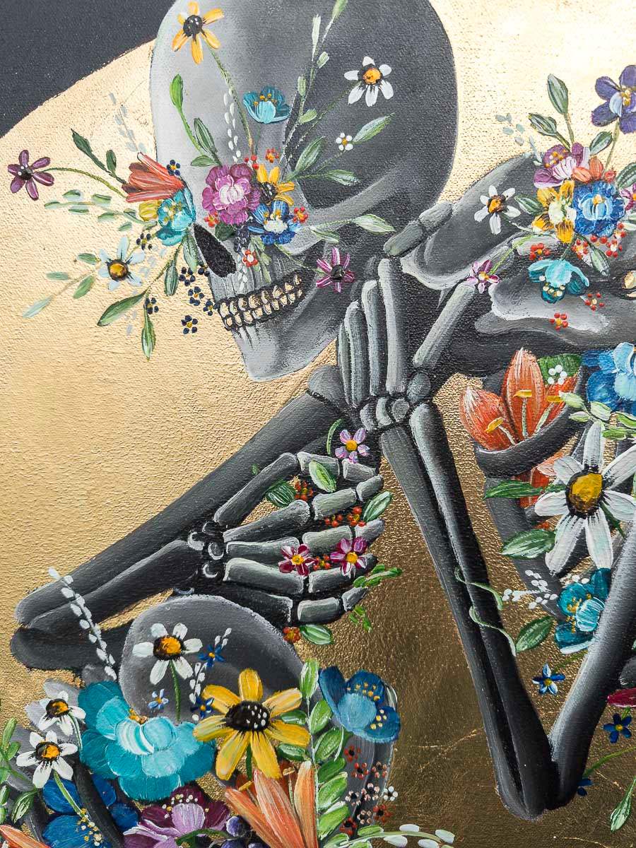 A Man's Best Friend - Deluxe Canvas by artist Becky Smith - Wyecliffe Galleries