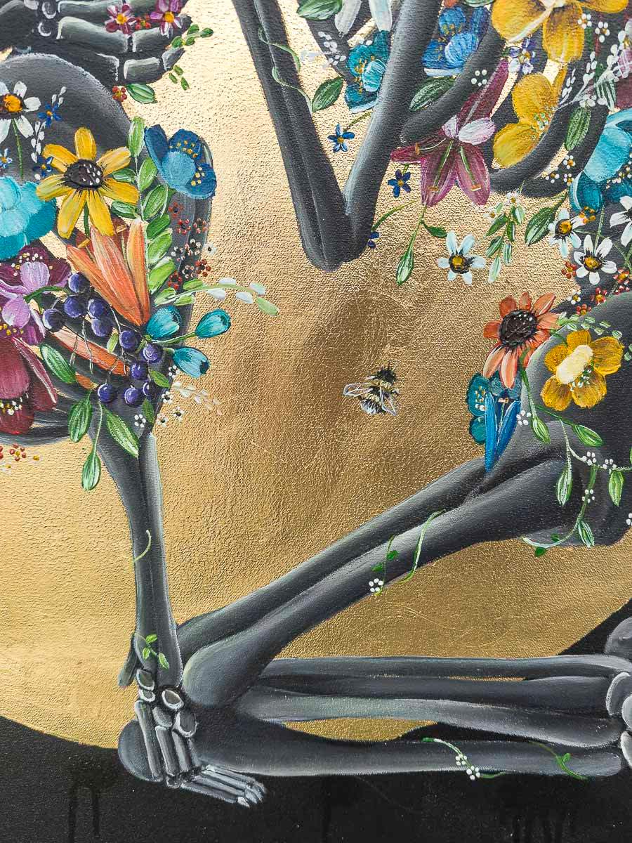 A Man's Best Friend - Deluxe Canvas by artist Becky Smith - Wyecliffe Galleries