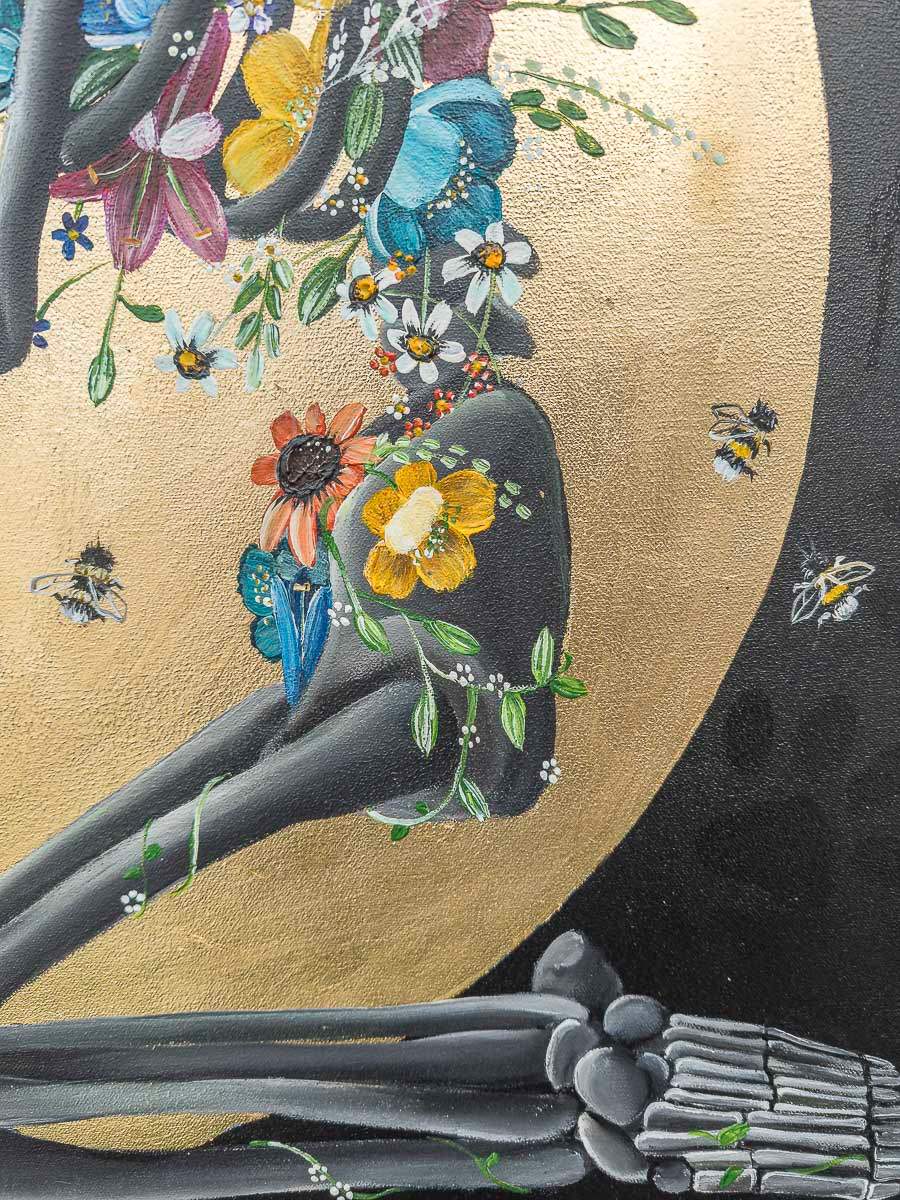 A Man's Best Friend - Deluxe Canvas by artist Becky Smith - Wyecliffe Galleries