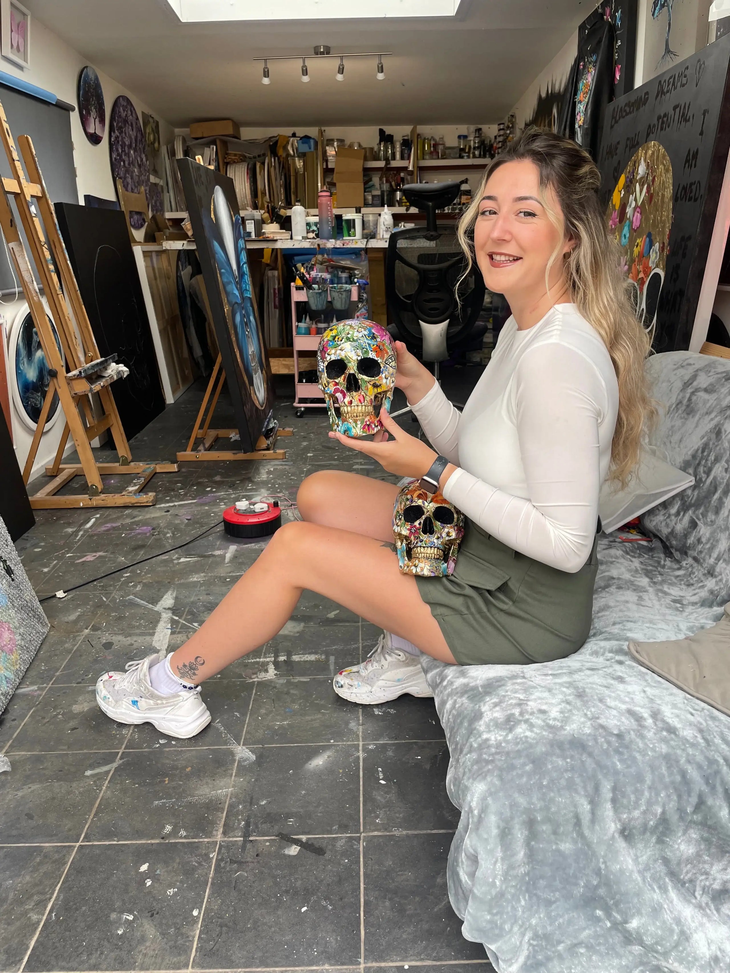 A Mind Full of Dreams - Original - SOLD by artist Becky Smith - Wyecliffe Galleries