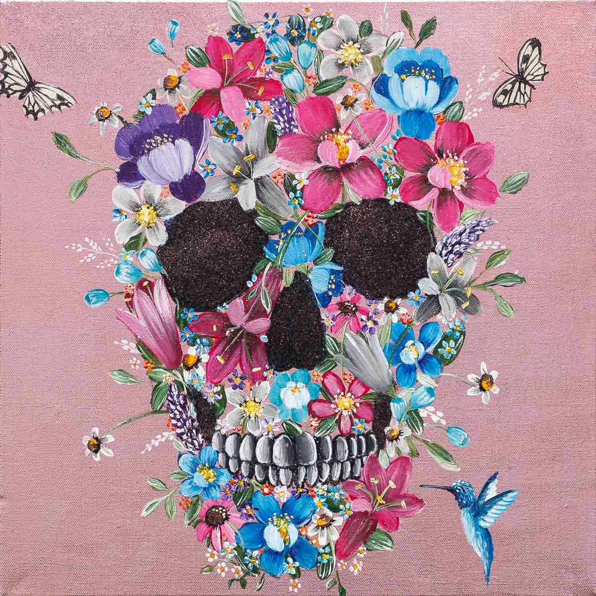 A Mind In Bloom - Original - SOLD by artist Becky Smith - Wyecliffe Galleries