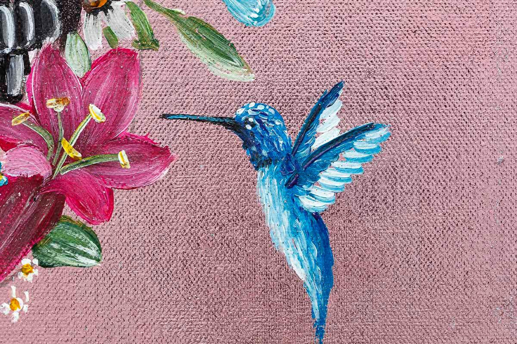 A Mind In Bloom - Original - SOLD by artist Becky Smith - Wyecliffe Galleries