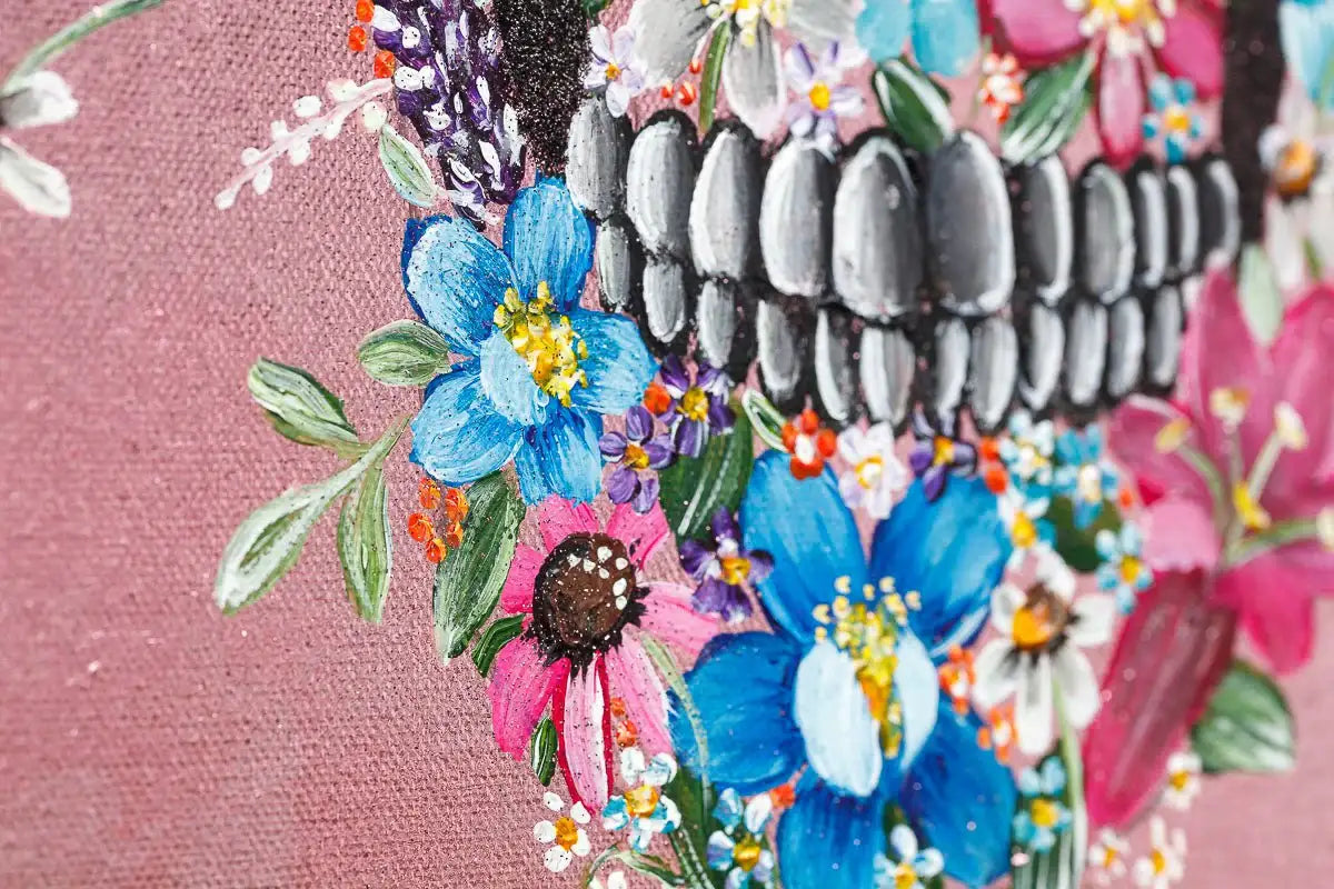 A Mind In Bloom - Original - SOLD by artist Becky Smith - Wyecliffe Galleries