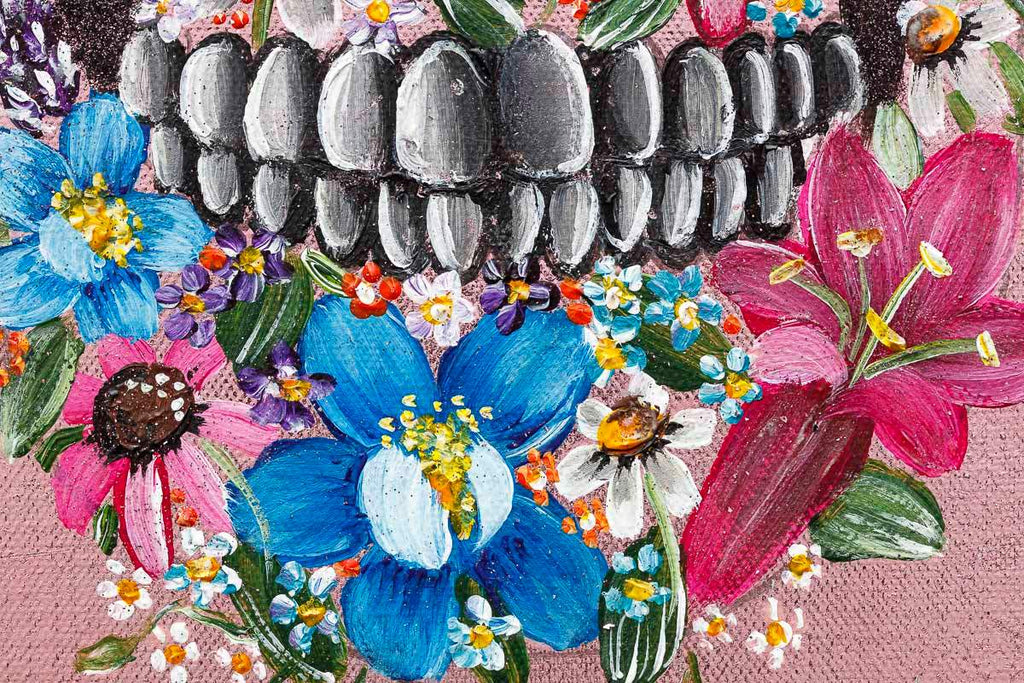 A Mind In Bloom - Original - SOLD by artist Becky Smith - Wyecliffe Galleries