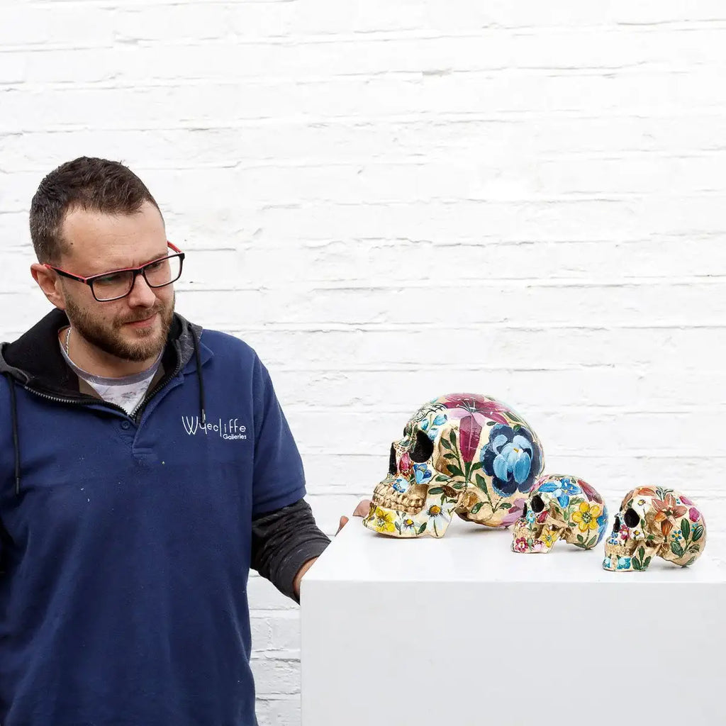 A Mind Of Your Own - Original Sculptures - SET of 3 - SOLD by artist Becky Smith - Wyecliffe Galleries