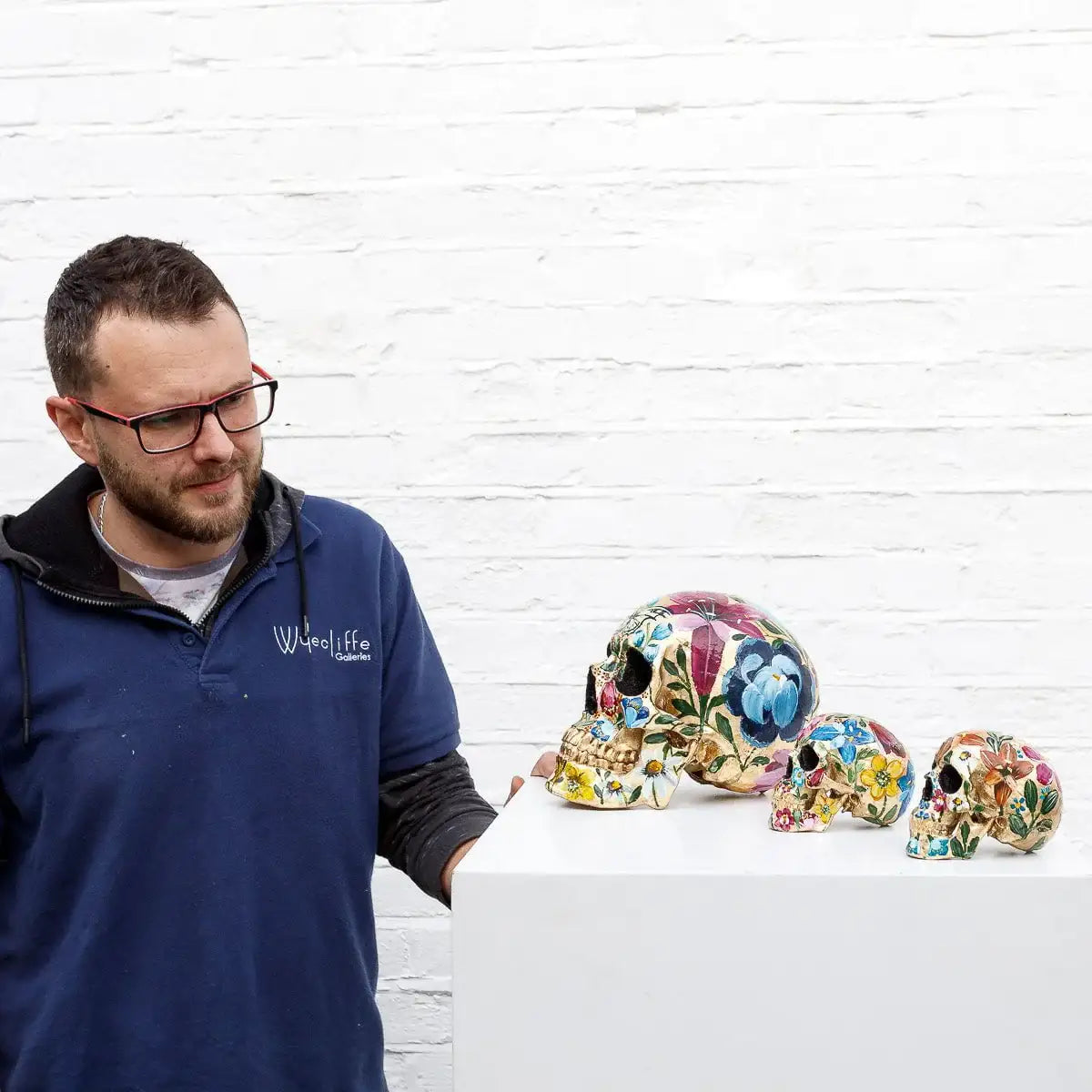 A Mind Of Your Own - Original Sculptures - SET of 3 - SOLD by artist Becky Smith - Wyecliffe Galleries