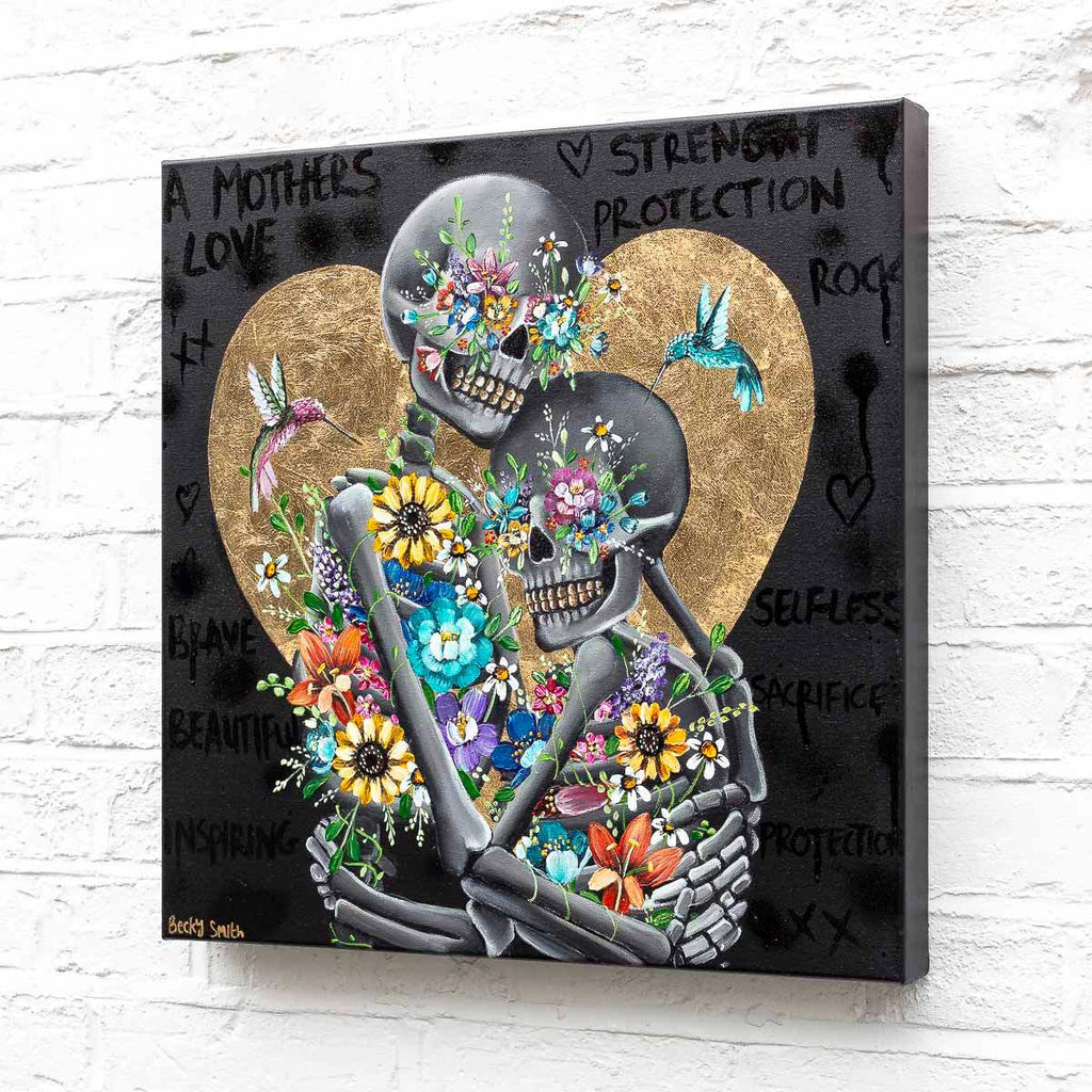 A Mother's Love - Original - SOLD by artist Becky Smith - Wyecliffe Galleries