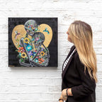 A Mother's Love - Original - SOLD by artist Becky Smith - Wyecliffe Galleries