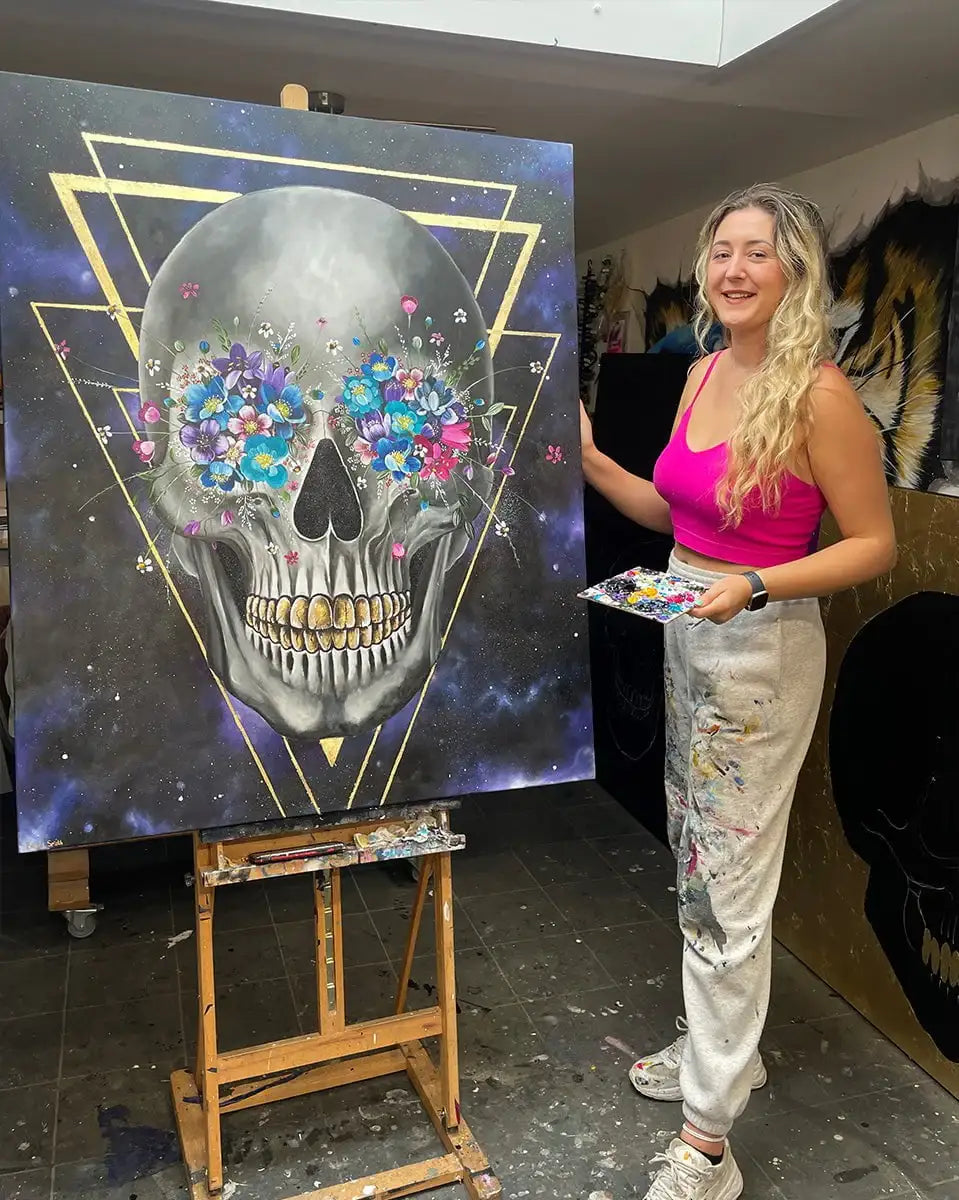 A New Dimension - Original - SOLD by artist Becky Smith - Wyecliffe Galleries