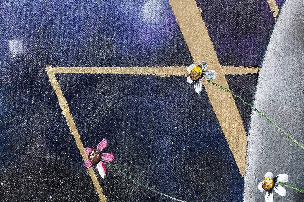 A New Dimension - Original - SOLD by artist Becky Smith - Wyecliffe Galleries