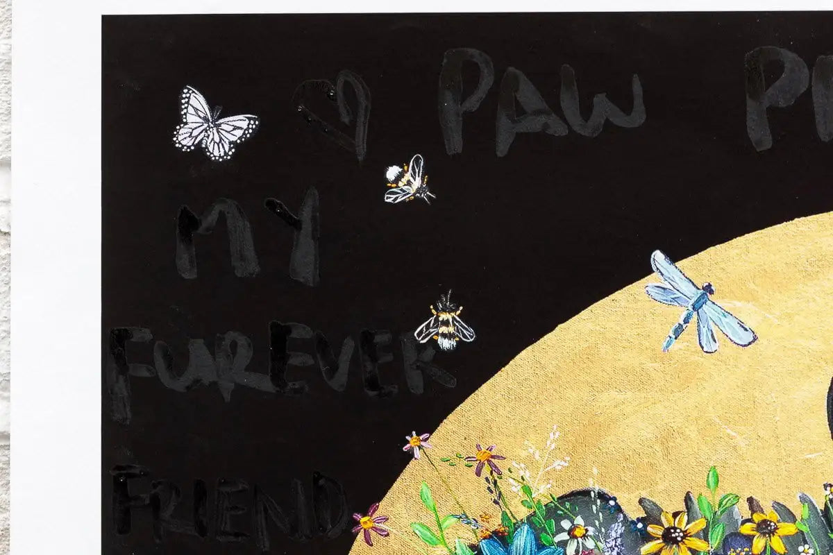 A Purrfect Love and Paw Prints To My Heart - Artist Proof Set by artist Becky Smith - Wyecliffe Galleries