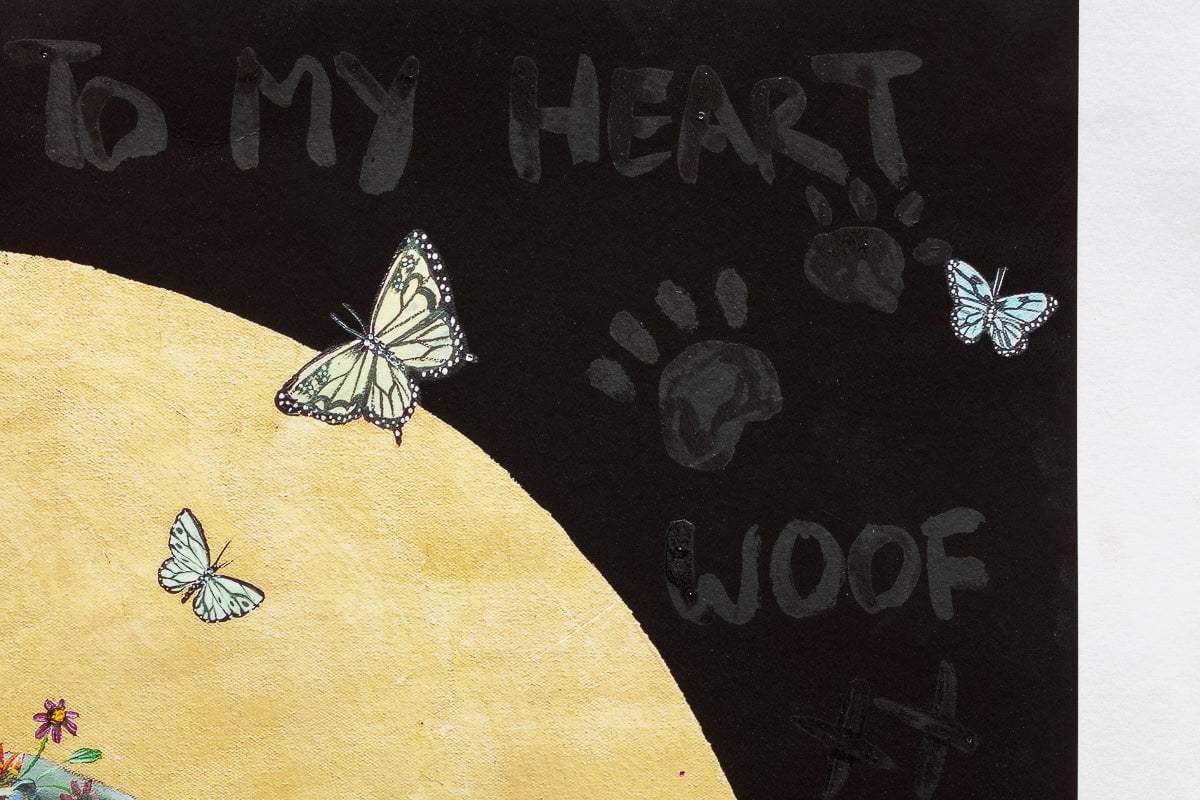 A Purrfect Love and Paw Prints To My Heart - Artist Proof Set by artist Becky Smith - Wyecliffe Galleries