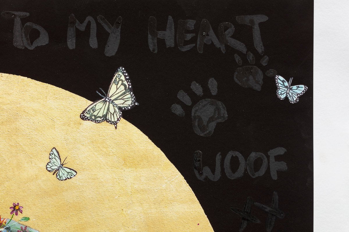 A Purrfect Love and Paw Prints To My Heart - Artist Proof Matching Set Becky Smith