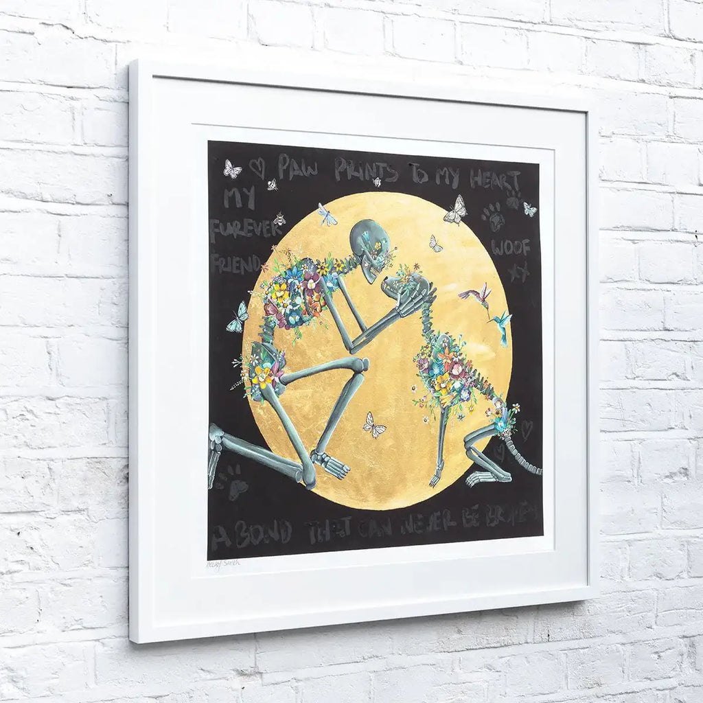 A Purrfect Love and Paw Prints To My Heart - Artist Proof Set by artist Becky Smith - Wyecliffe Galleries