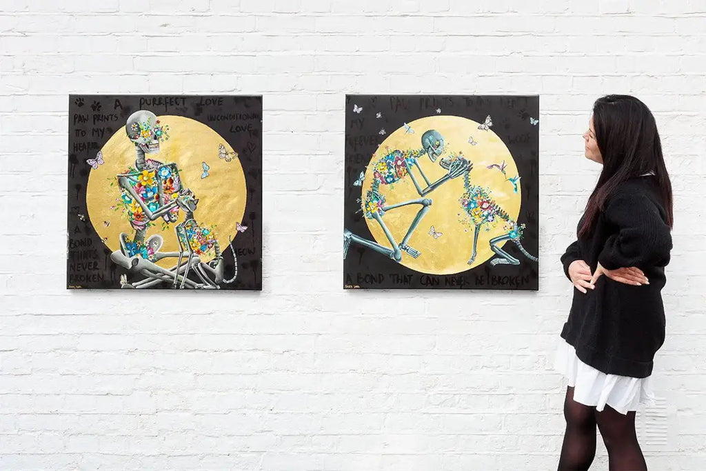 A Purrfect Love and Paw Prints To My Heart - Deluxe Edition Set by artist Becky Smith - Wyecliffe Galleries