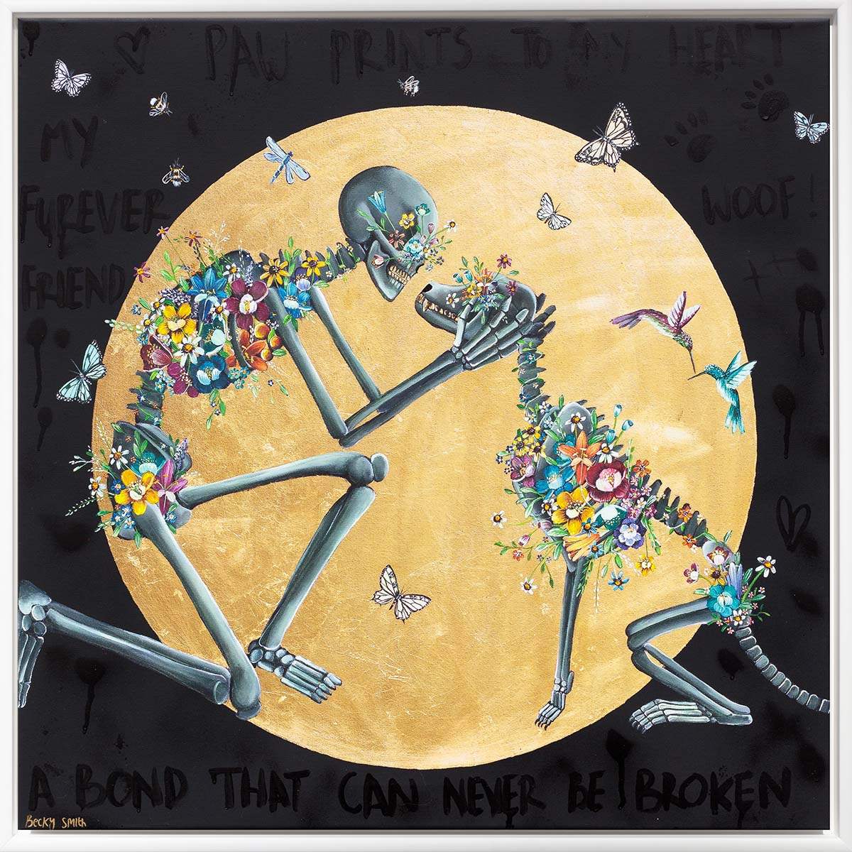 A Purrfect Love and Paw Prints To My Heart - Deluxe Edition Set by artist Becky Smith - Wyecliffe Galleries