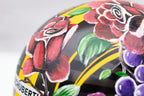 A Race With Nature - Original Hand-Painted F1 Helmet by artist Becky Smith - Wyecliffe Galleries