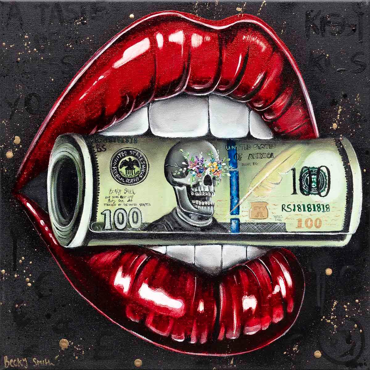 A Taste of Success - Original - SOLD by artist Becky Smith - Wyecliffe Galleries