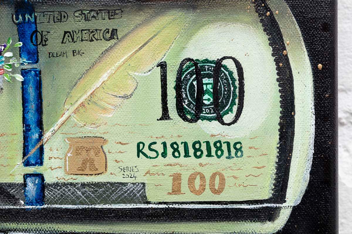 A Taste of Success - Original - SOLD by artist Becky Smith - Wyecliffe Galleries