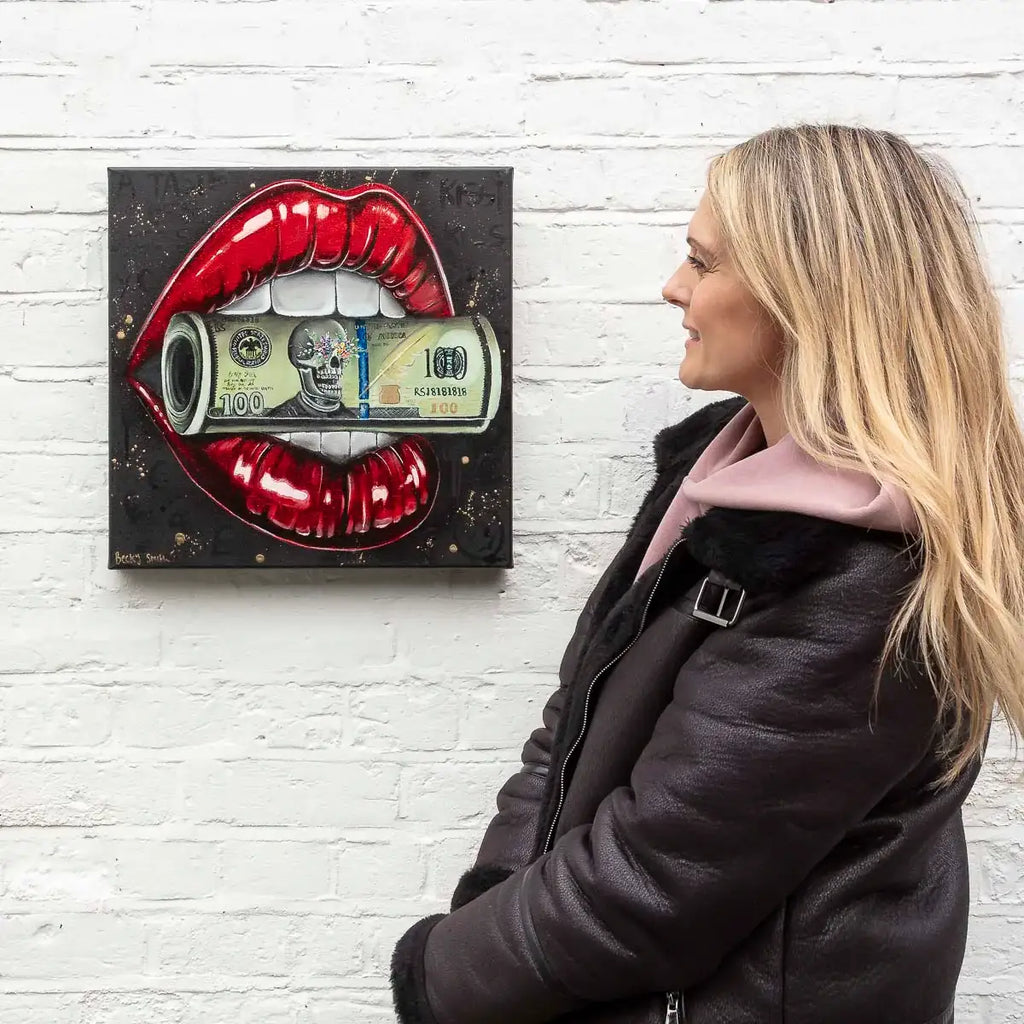 A Taste of Success - Original - SOLD by artist Becky Smith - Wyecliffe Galleries