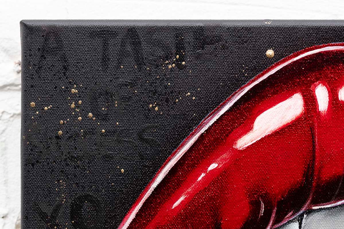 A Taste of Success - Original - SOLD by artist Becky Smith - Wyecliffe Galleries