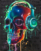 Addicted To The Beat - Original by artist Becky Smith - Wyecliffe Galleries