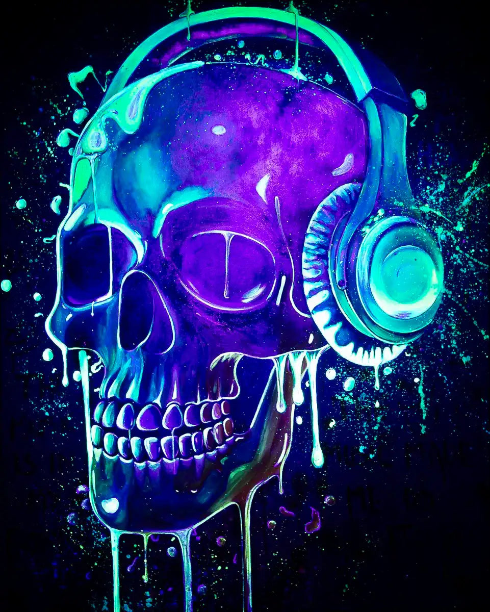 Addicted To The Beat - Original by artist Becky Smith - Wyecliffe Galleries