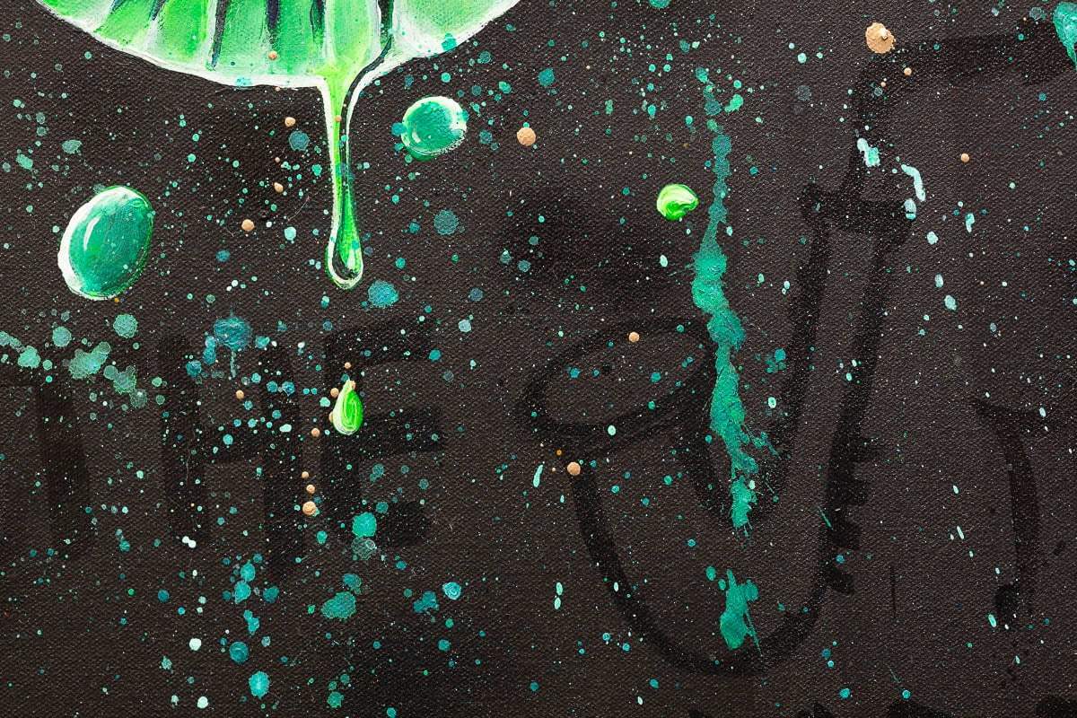 Addicted To The Beat - Original by artist Becky Smith - Wyecliffe Galleries