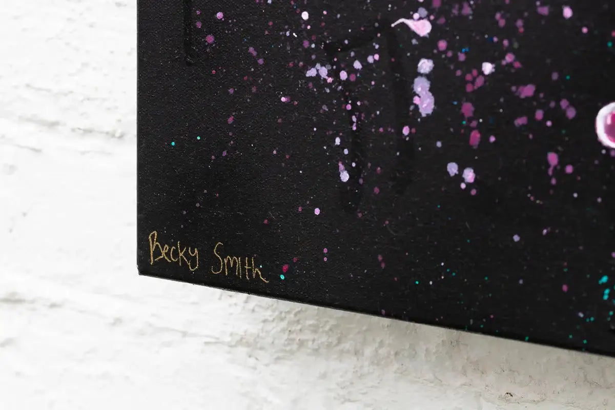 Addicted To The Beat - Original by artist Becky Smith - Wyecliffe Galleries