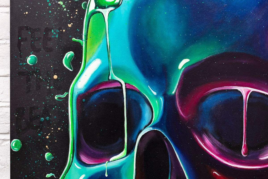 Addicted To The Beat - Original by artist Becky Smith - Wyecliffe Galleries