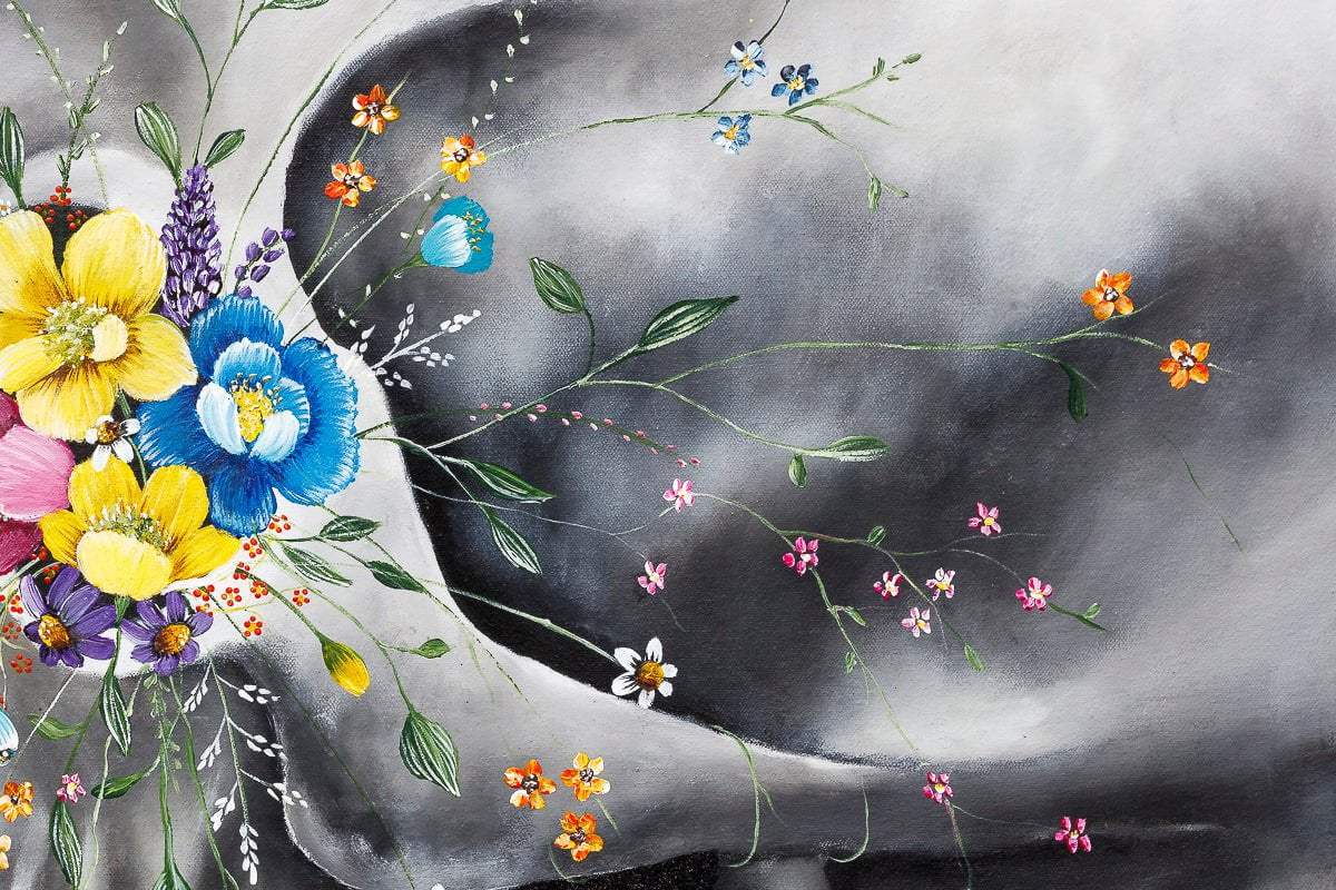 All We Have Is Now - Original - SOLD by artist Becky Smith - Wyecliffe Galleries