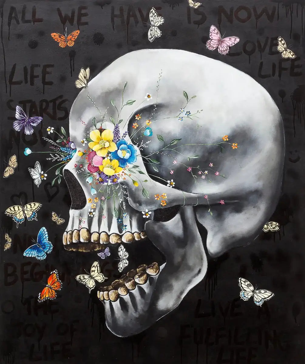 All We Have Is Now - Original - SOLD by artist Becky Smith - Wyecliffe Galleries