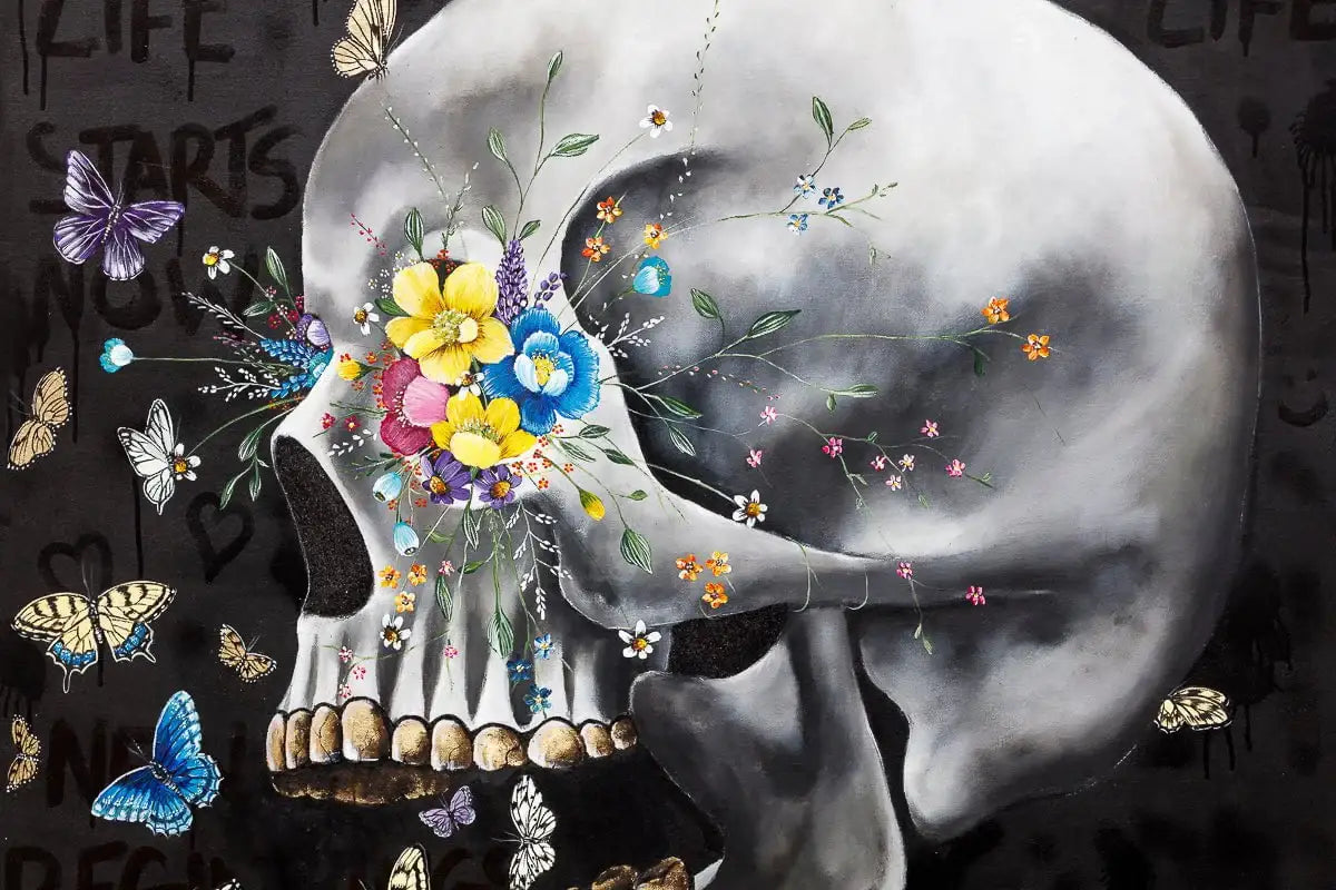 All We Have Is Now - Original - SOLD by artist Becky Smith - Wyecliffe Galleries