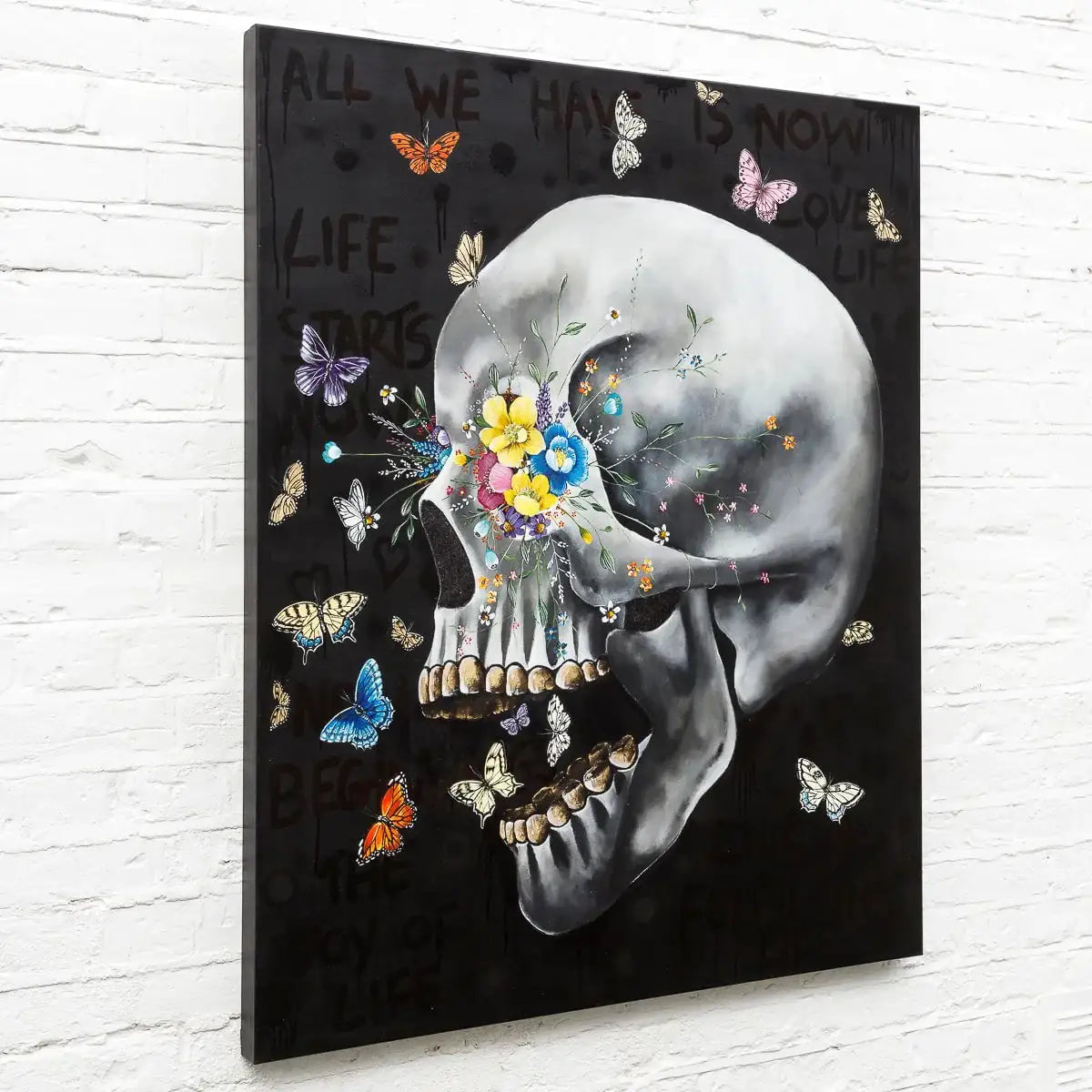 All We Have Is Now - Original - SOLD by artist Becky Smith - Wyecliffe Galleries