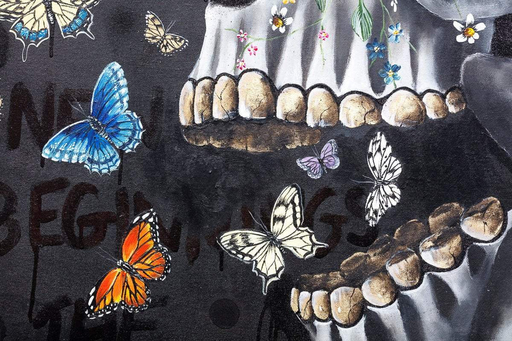 All We Have Is Now - Original - SOLD by artist Becky Smith - Wyecliffe Galleries