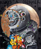 Always A Dreamer - Original - SOLD by artist Becky Smith - Wyecliffe Galleries