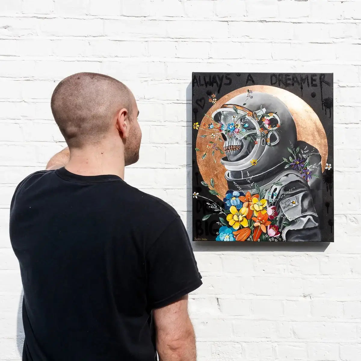 Always A Dreamer - Original - SOLD by artist Becky Smith - Wyecliffe Galleries