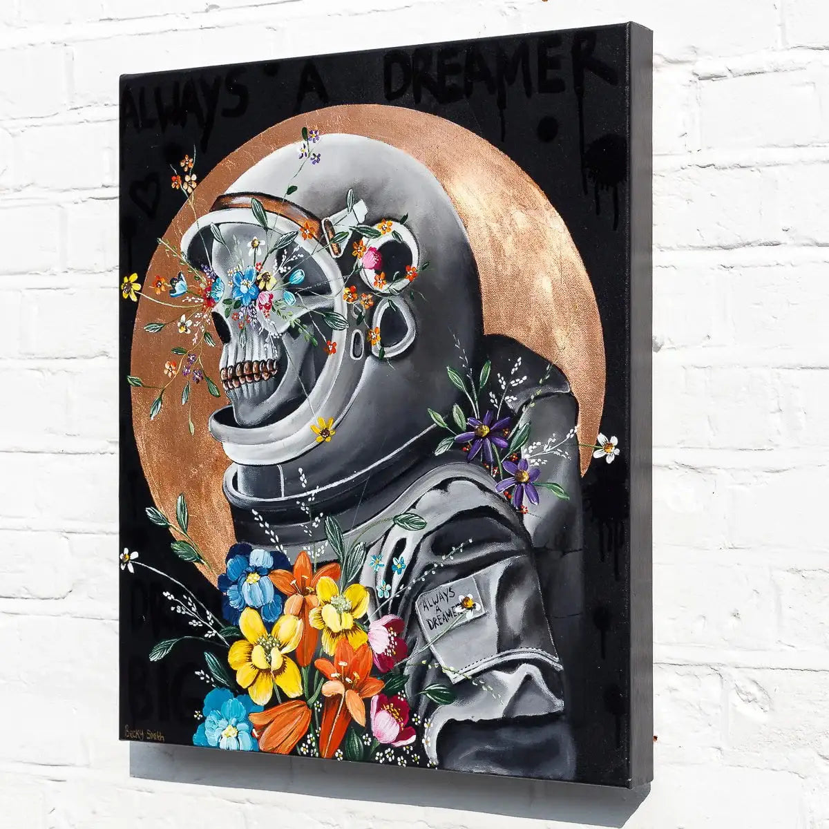 Always A Dreamer - Original - SOLD by artist Becky Smith - Wyecliffe Galleries